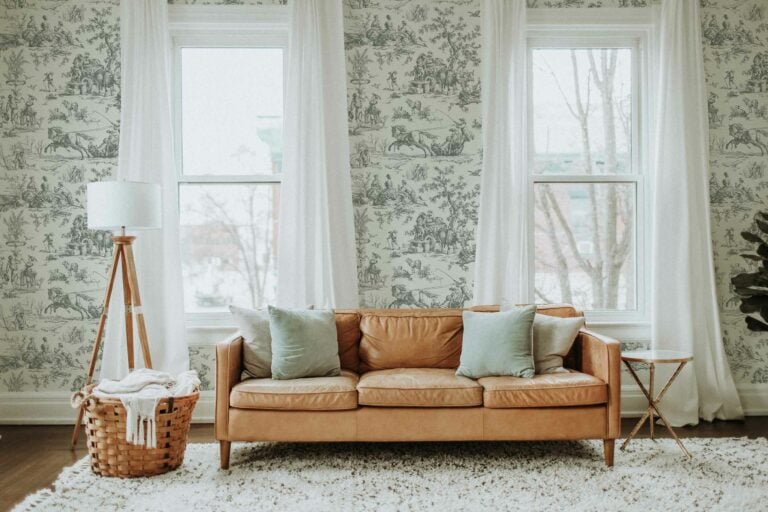Bucolic Toile Steel