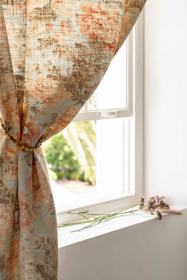 Faded Floral Peach