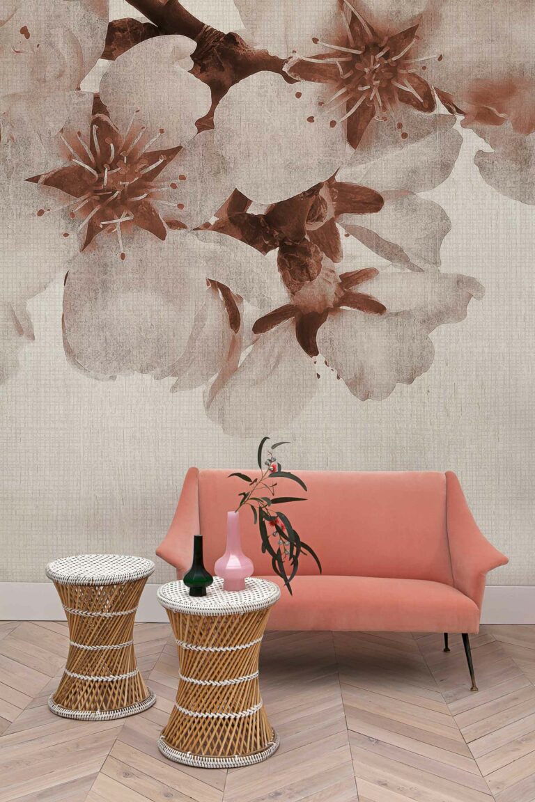 Big Random Flora Pink