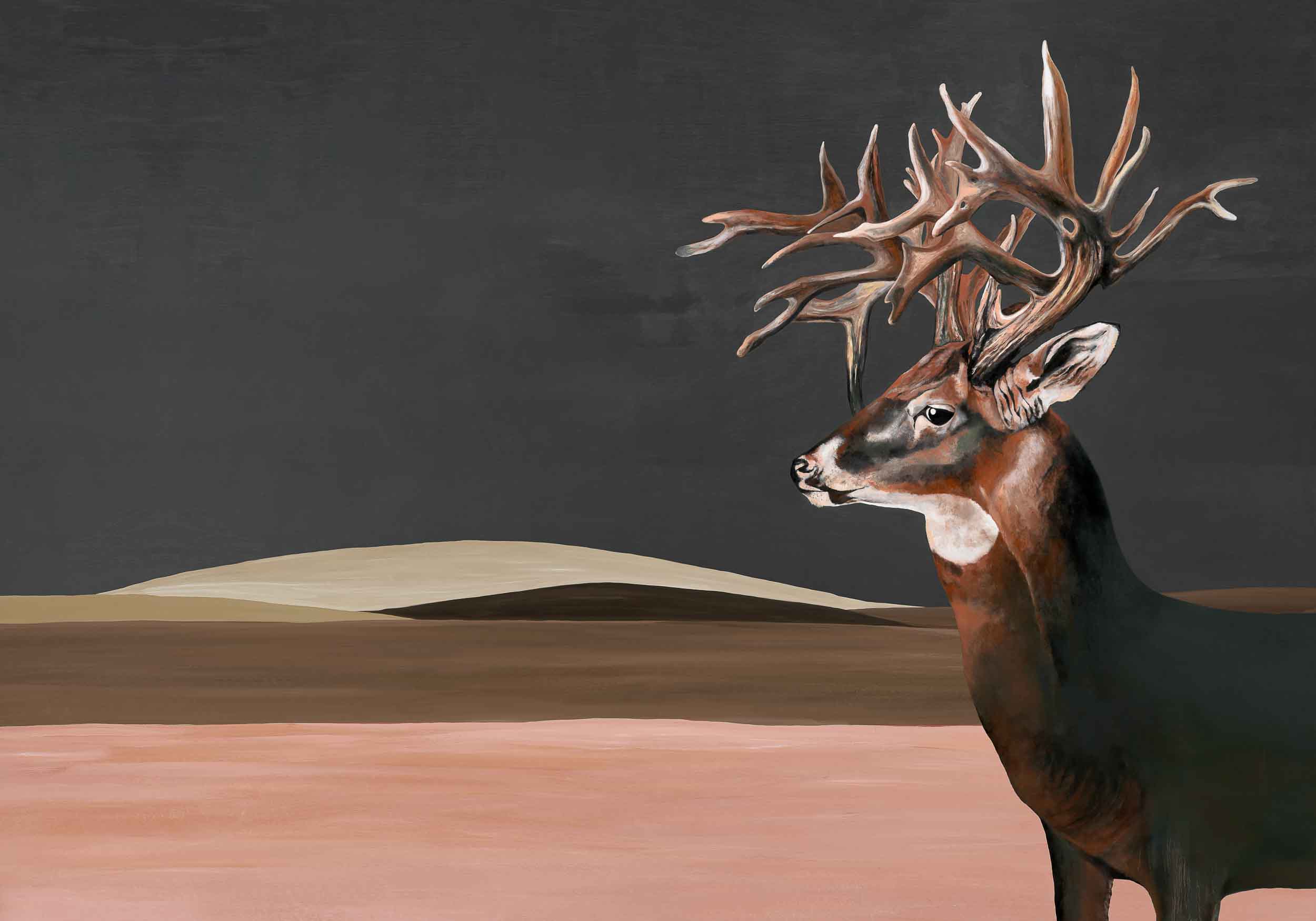 Deer nude