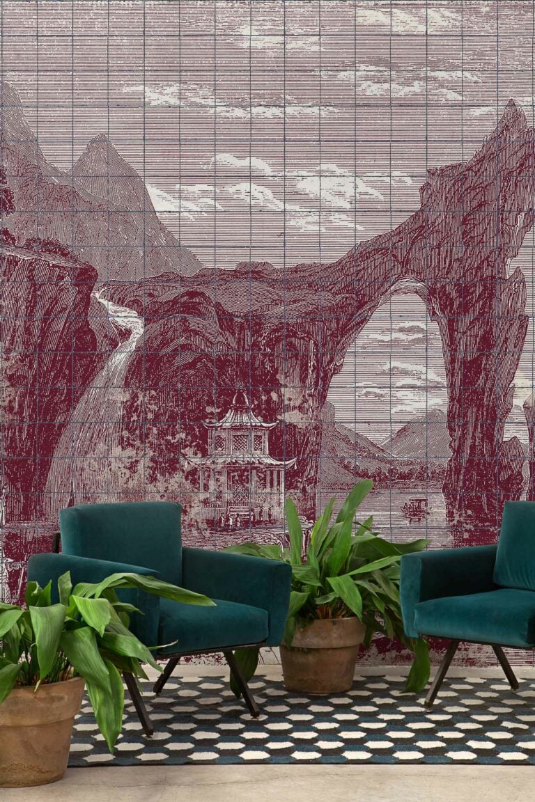 Illustration Tiles WIne