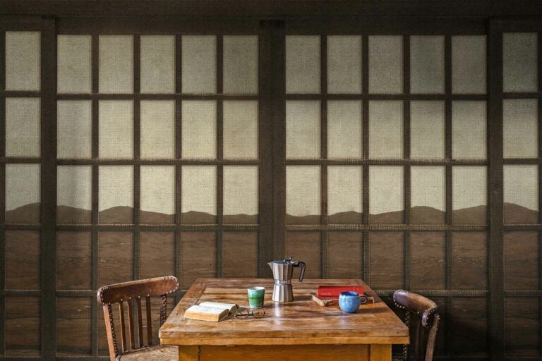 New Japanese Window Sunrise