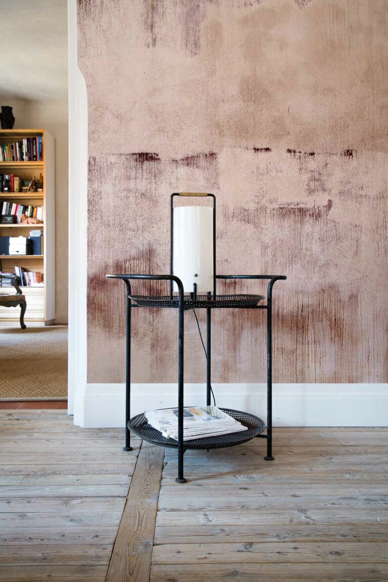 Pink old wall