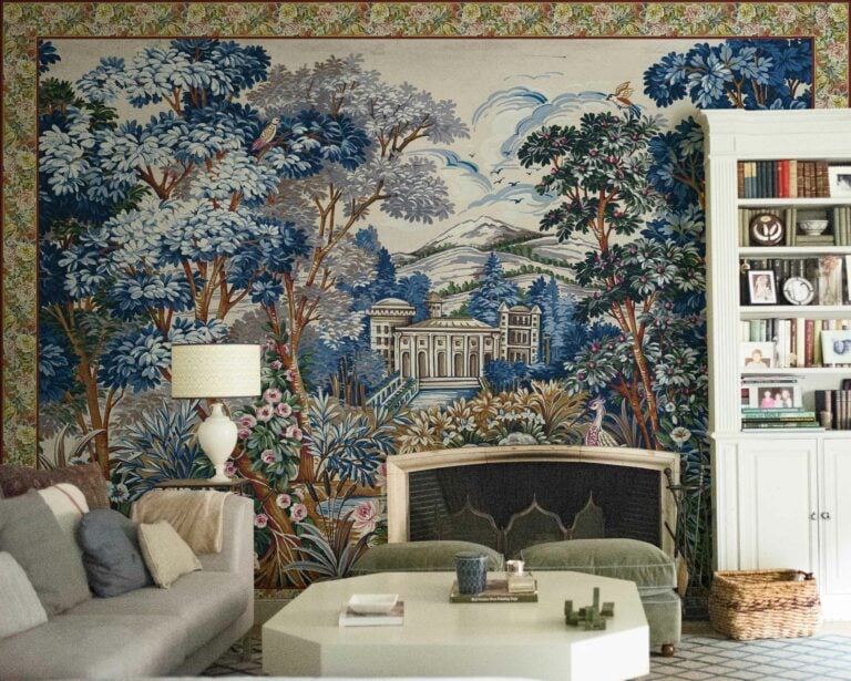 Tapestry blue