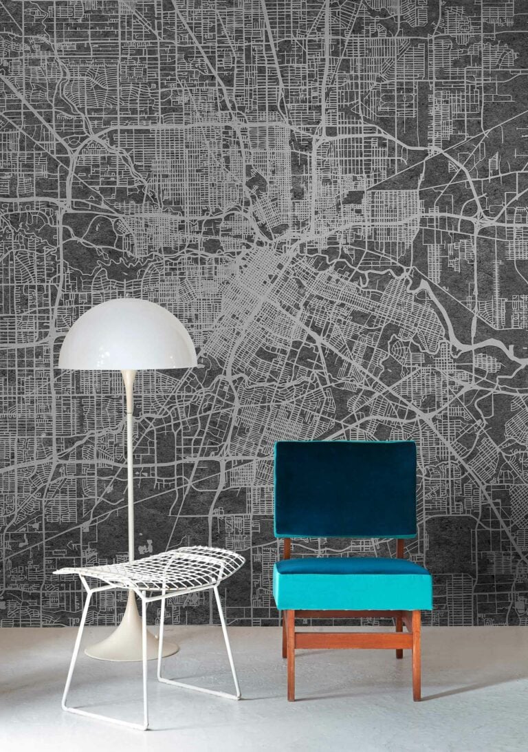 Urban Map Black