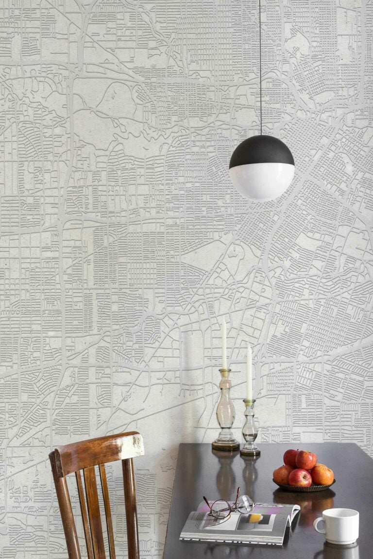 Urban Map White