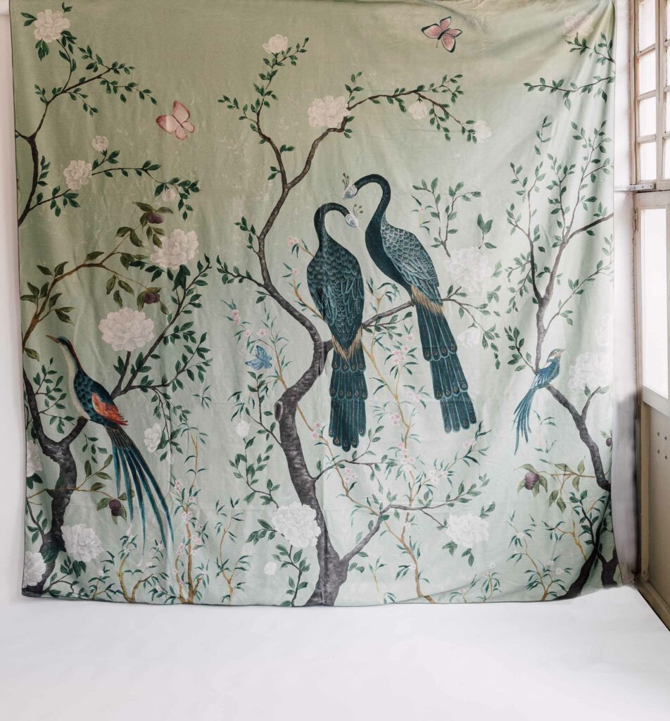 Edo Tapestry Mint