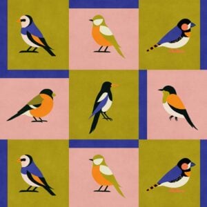 Como um pássaro Cobalt