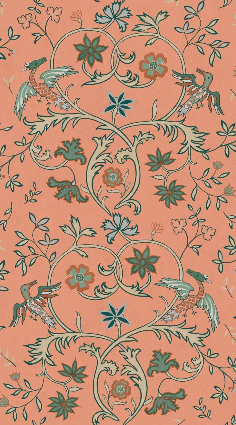Antwerp Damask Peach