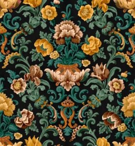 Aranjuez Damask Onyx