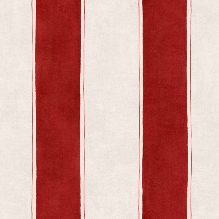 Florentine Stripe Vermilion