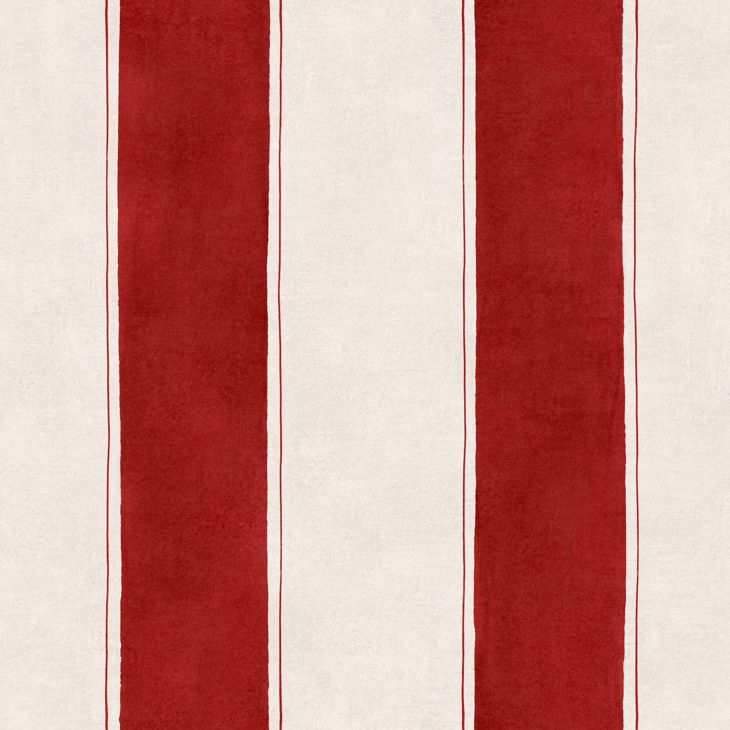 Florentine Stripe Vermilion