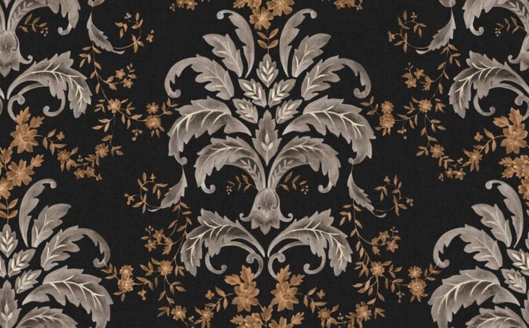 French Damask Onyx