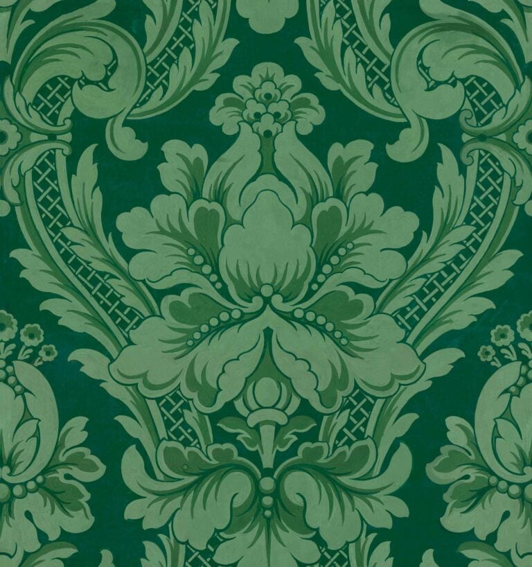 Venetian Damask Emerald