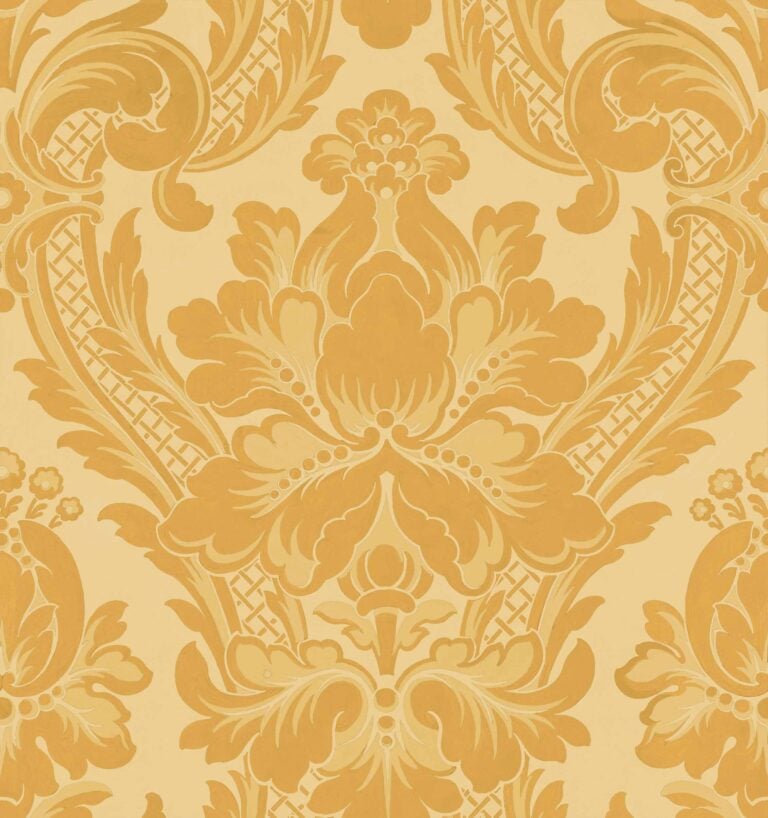 Venetian Damask Mustard