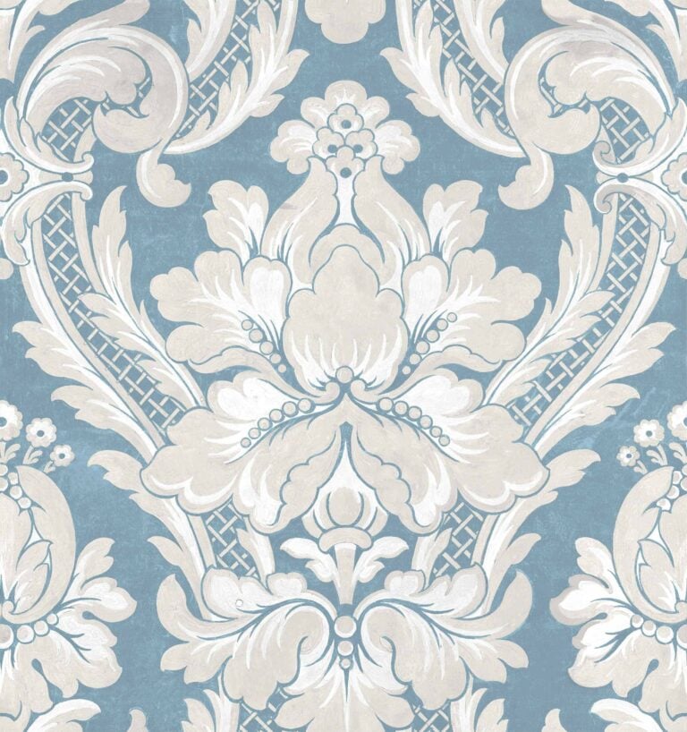 Venetian Damask Sapphire