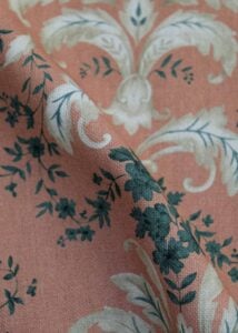 French Damask Coral