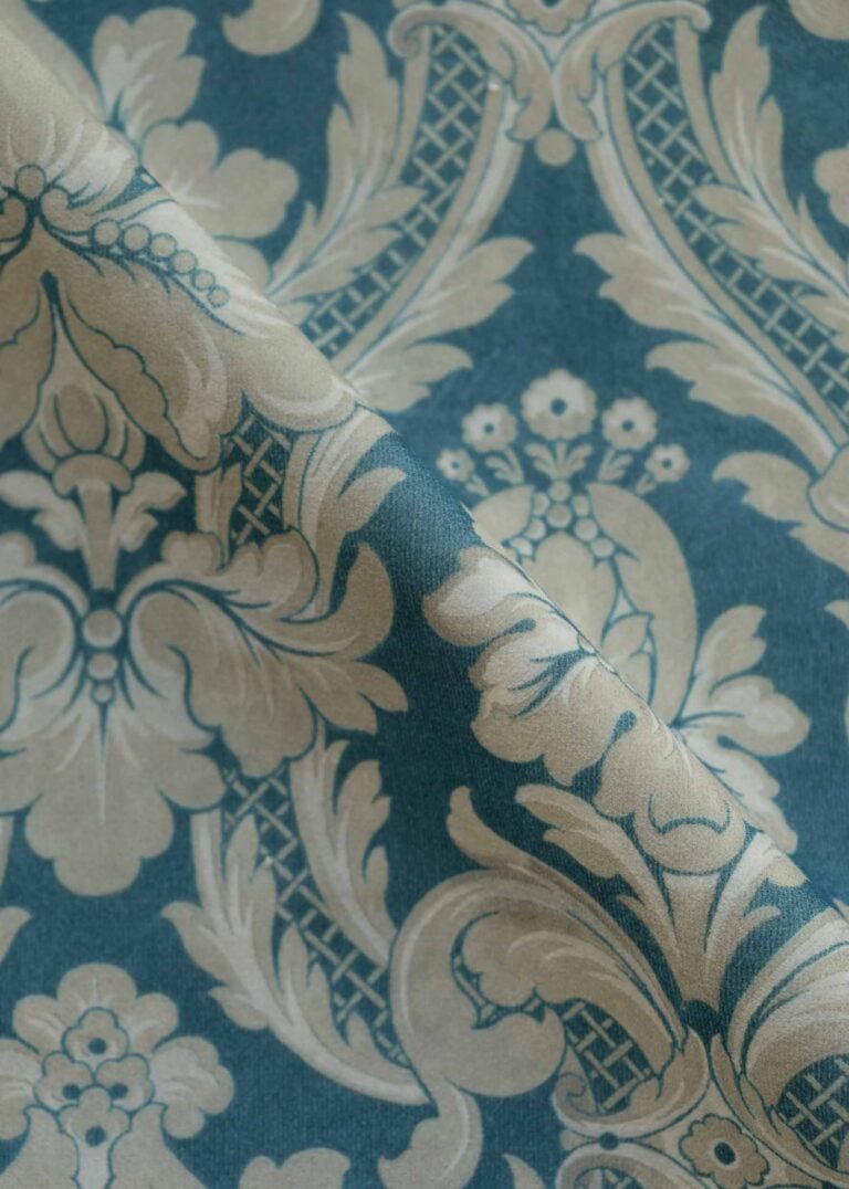 Venetian Damask Aqua