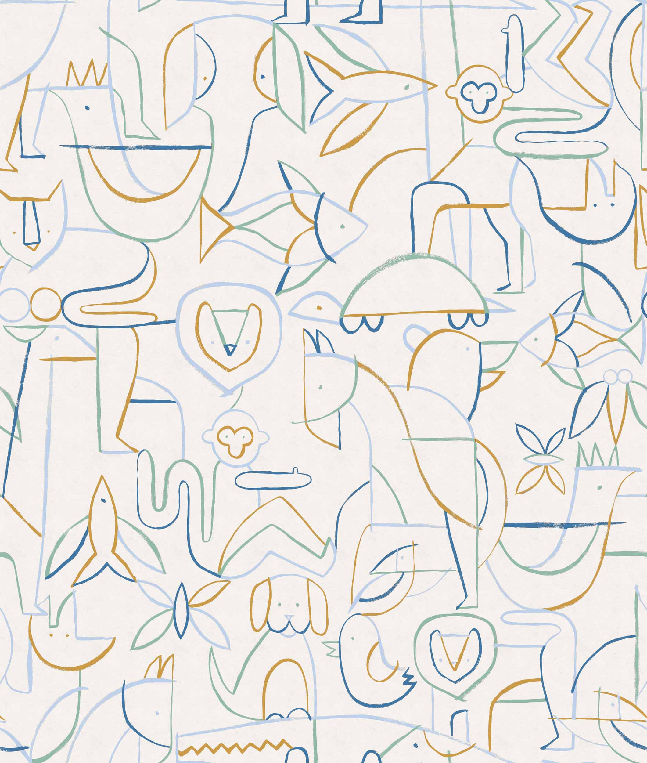 Animalia Indigo