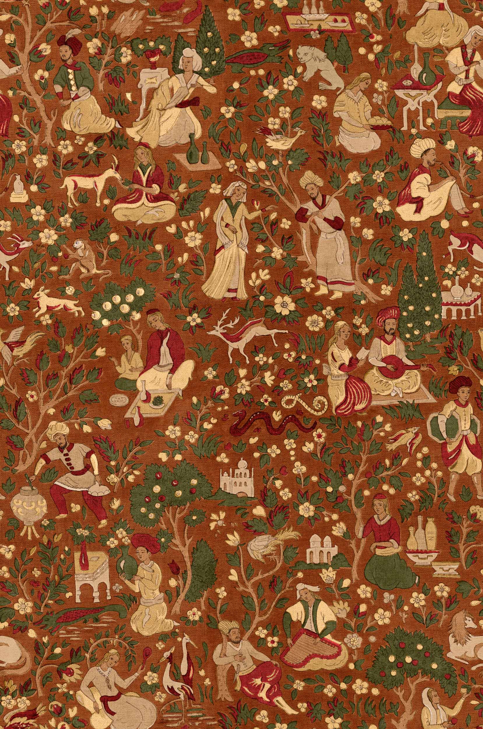 Kalamkari Caramel