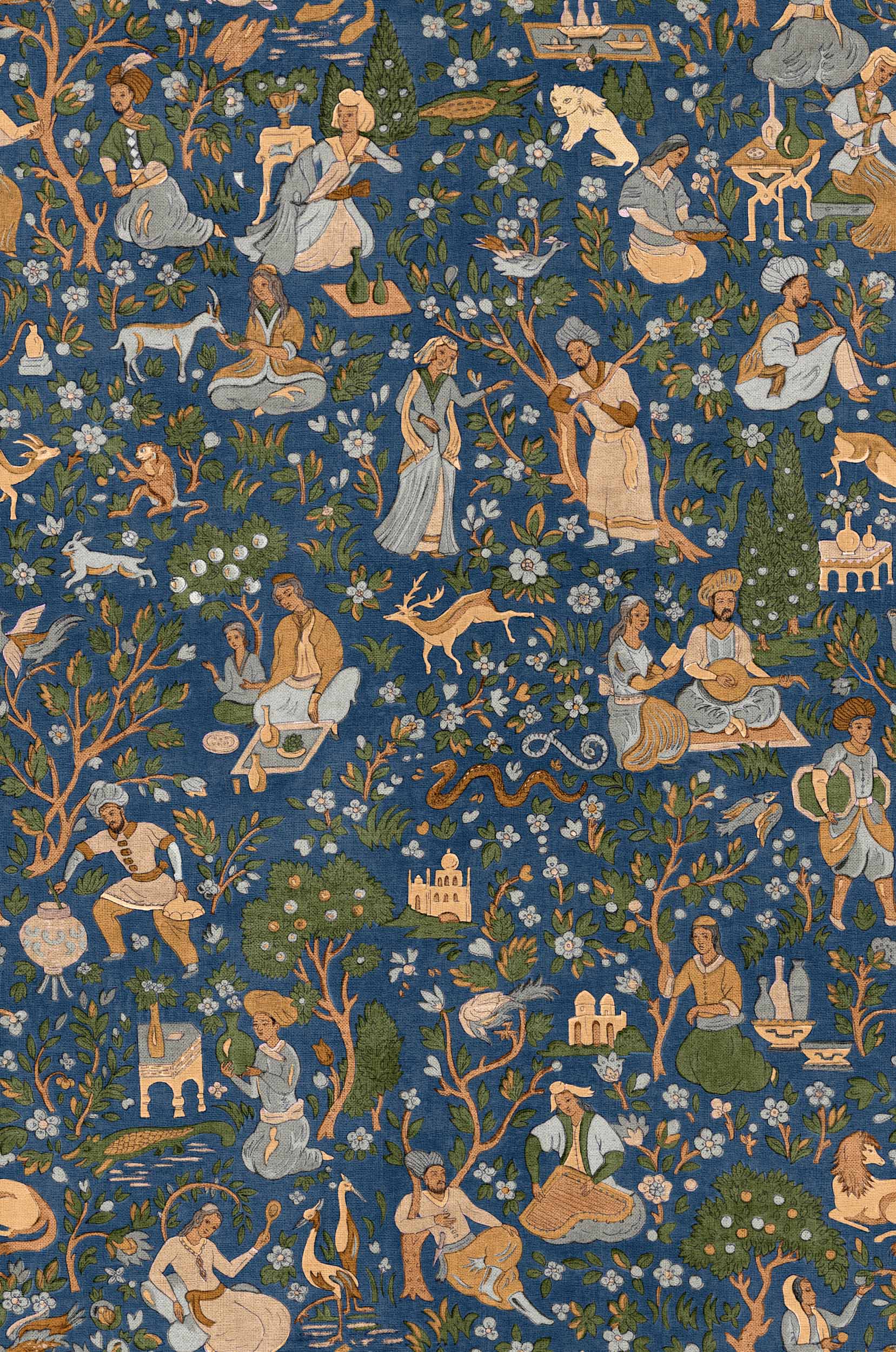 Kalamkari Indigo